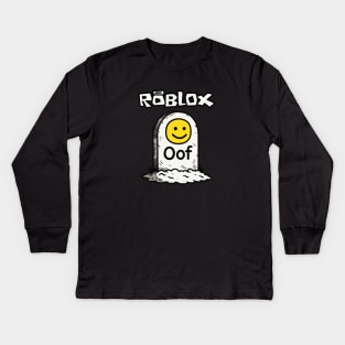 Roblox Oof Kids Long Sleeve T-Shirt